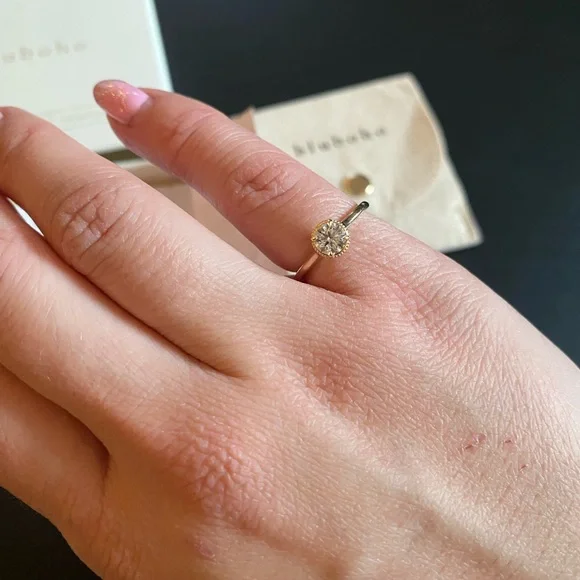 Bluboho 0.5 carat marquesa diamond ring - Picture 10 of 14